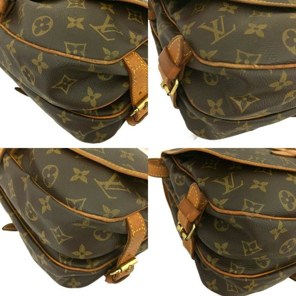 Authentic Louis Vuitton Monogram Saumur 30 Bag - Picture 7 of 11